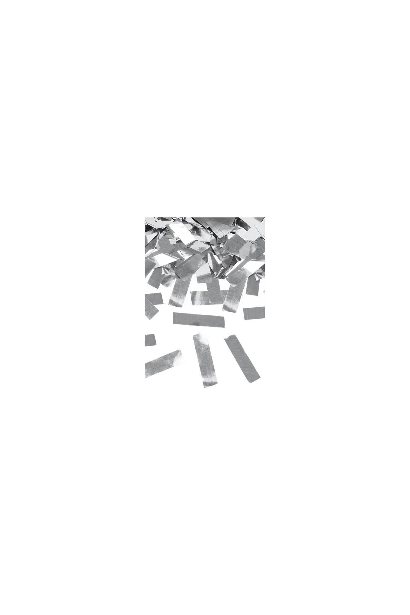 Confetti Cannon, Silver, 60 cm
