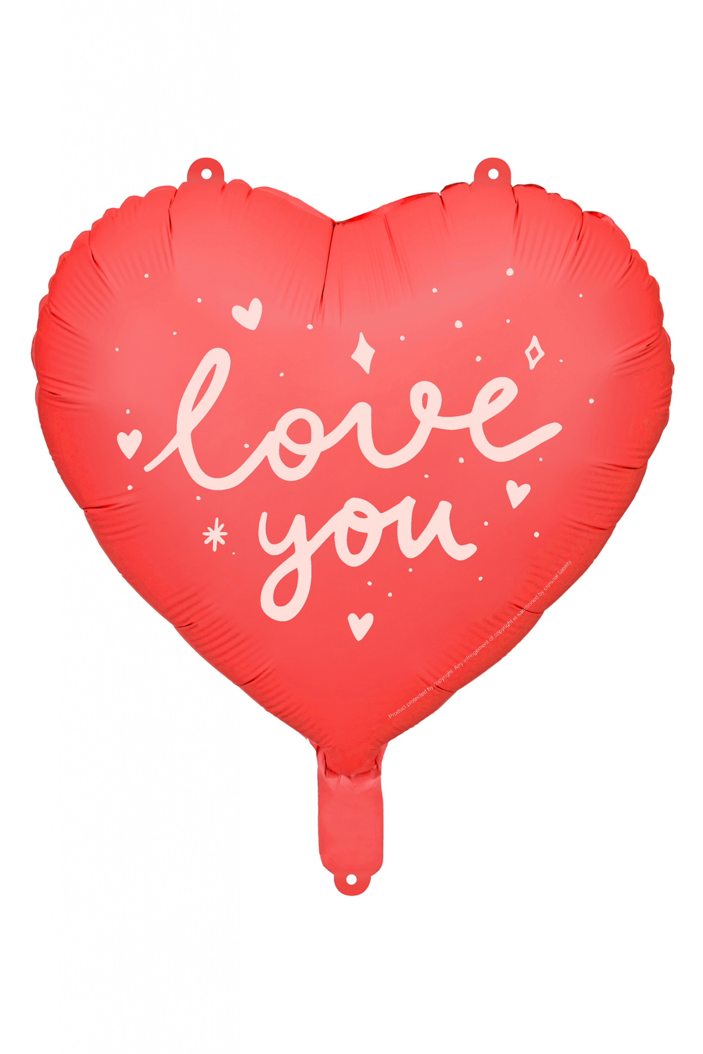 Folienballon Herz "I Love You"