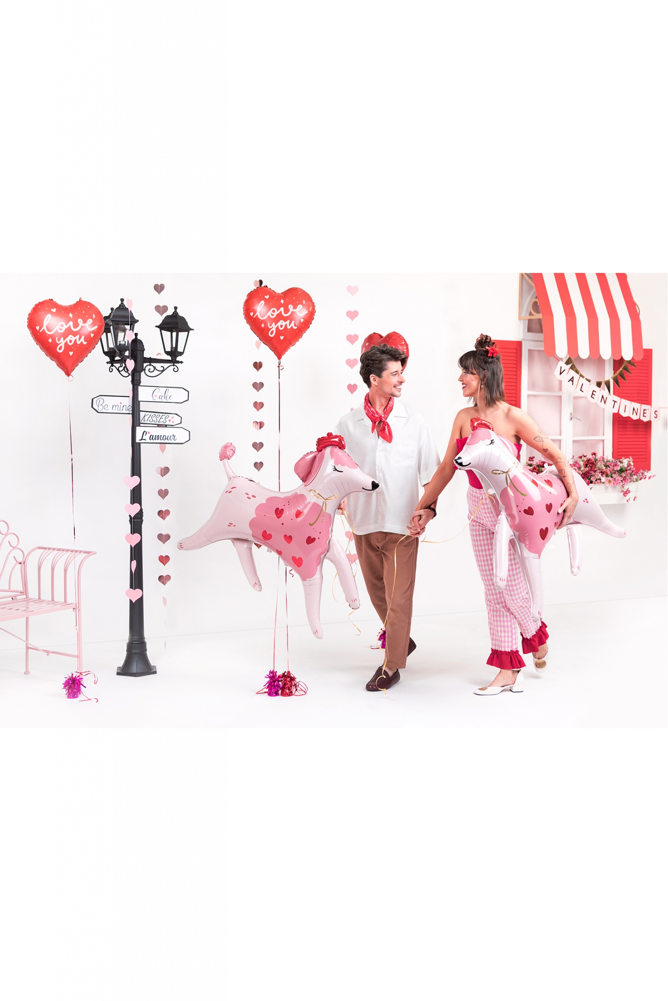 Foil Balloon Heart "I Love You"