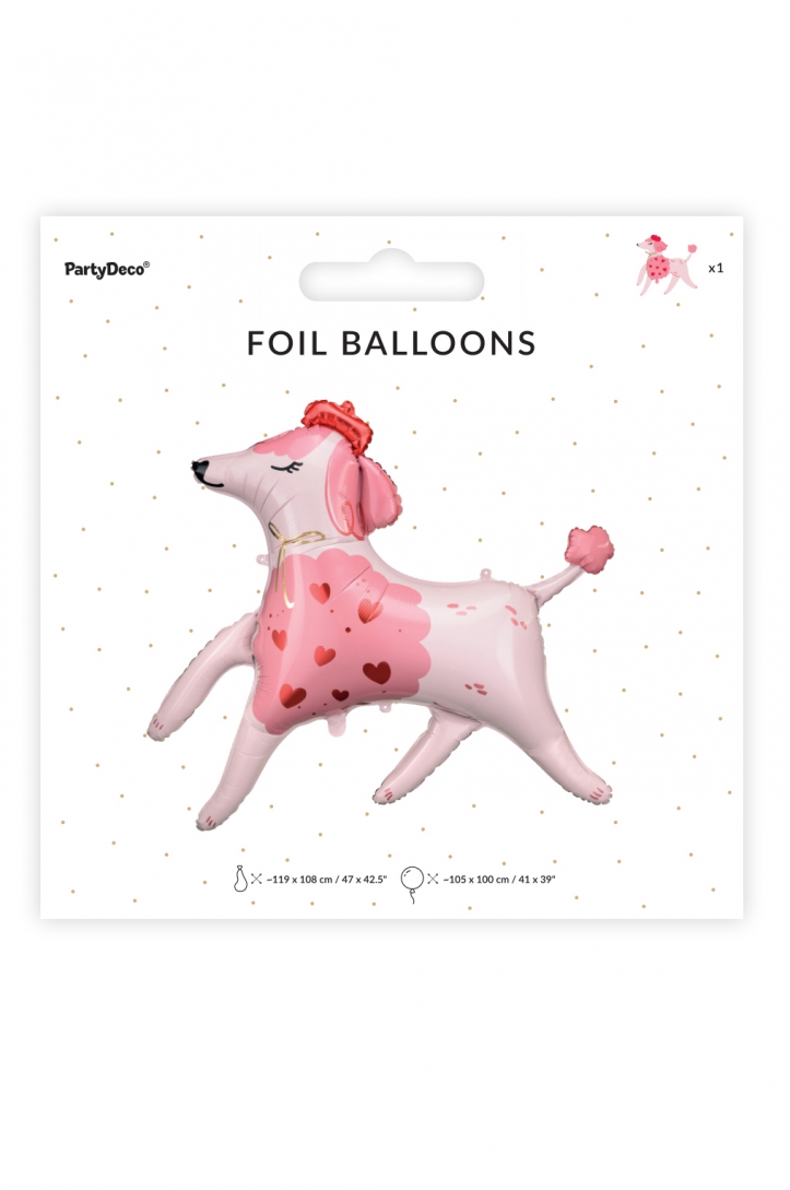 Foil Balloon Poodle