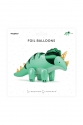 Balon foliowy Triceratops