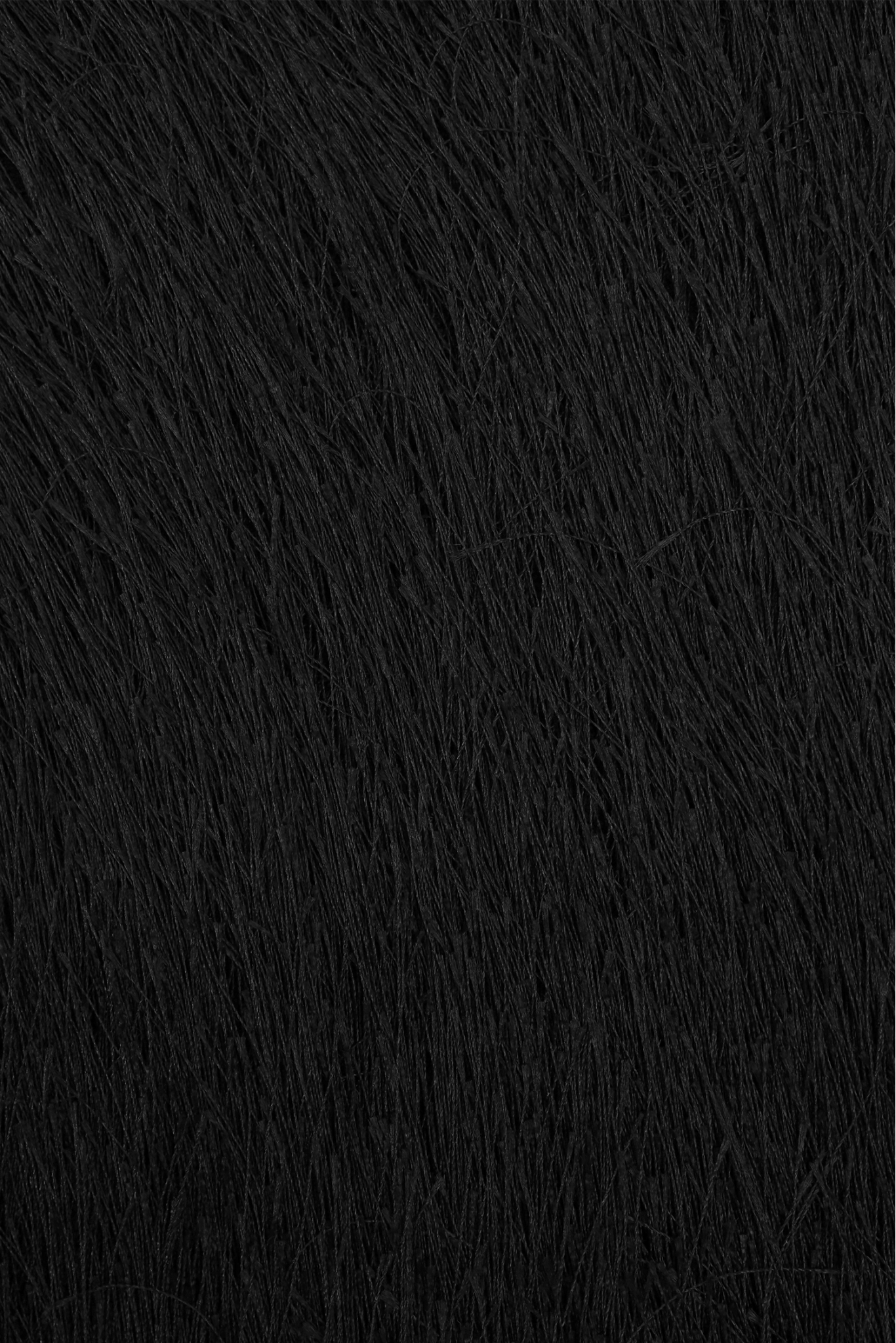 Fringe knit fabric