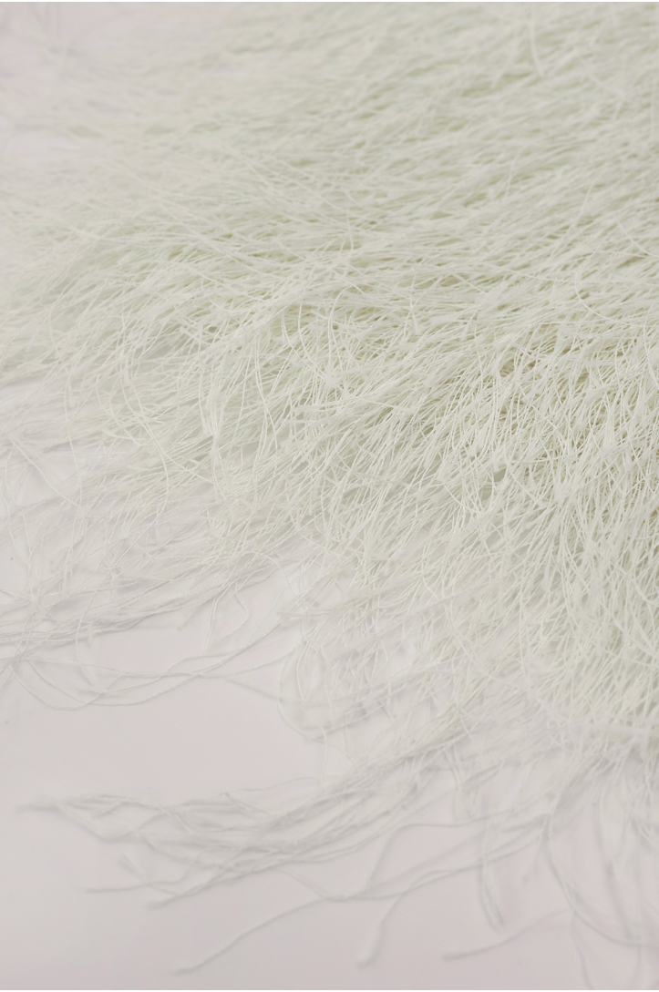 Fringe knit fabric