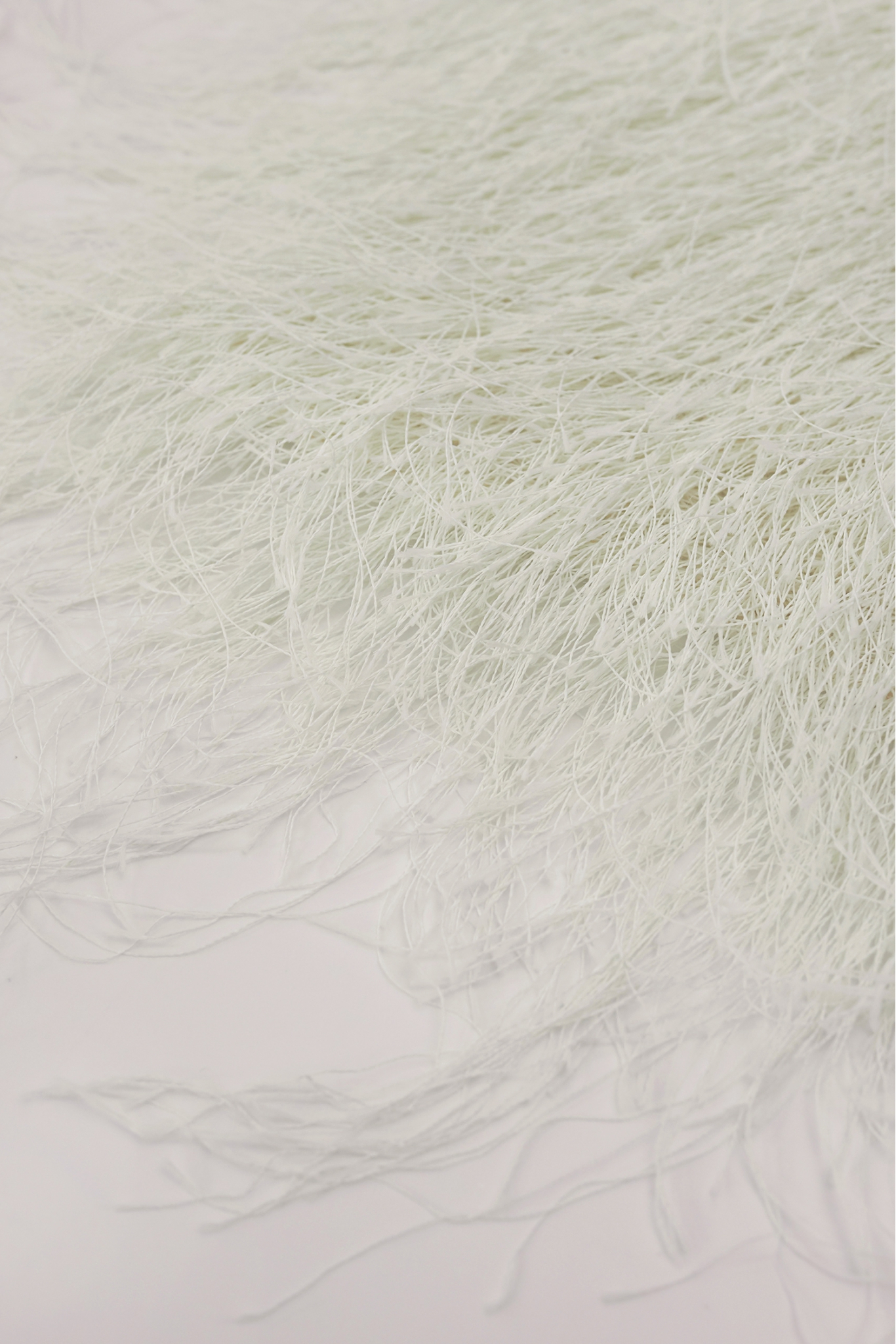 Fringe knit fabric