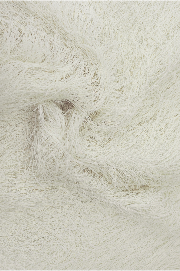 Fringe knit fabric