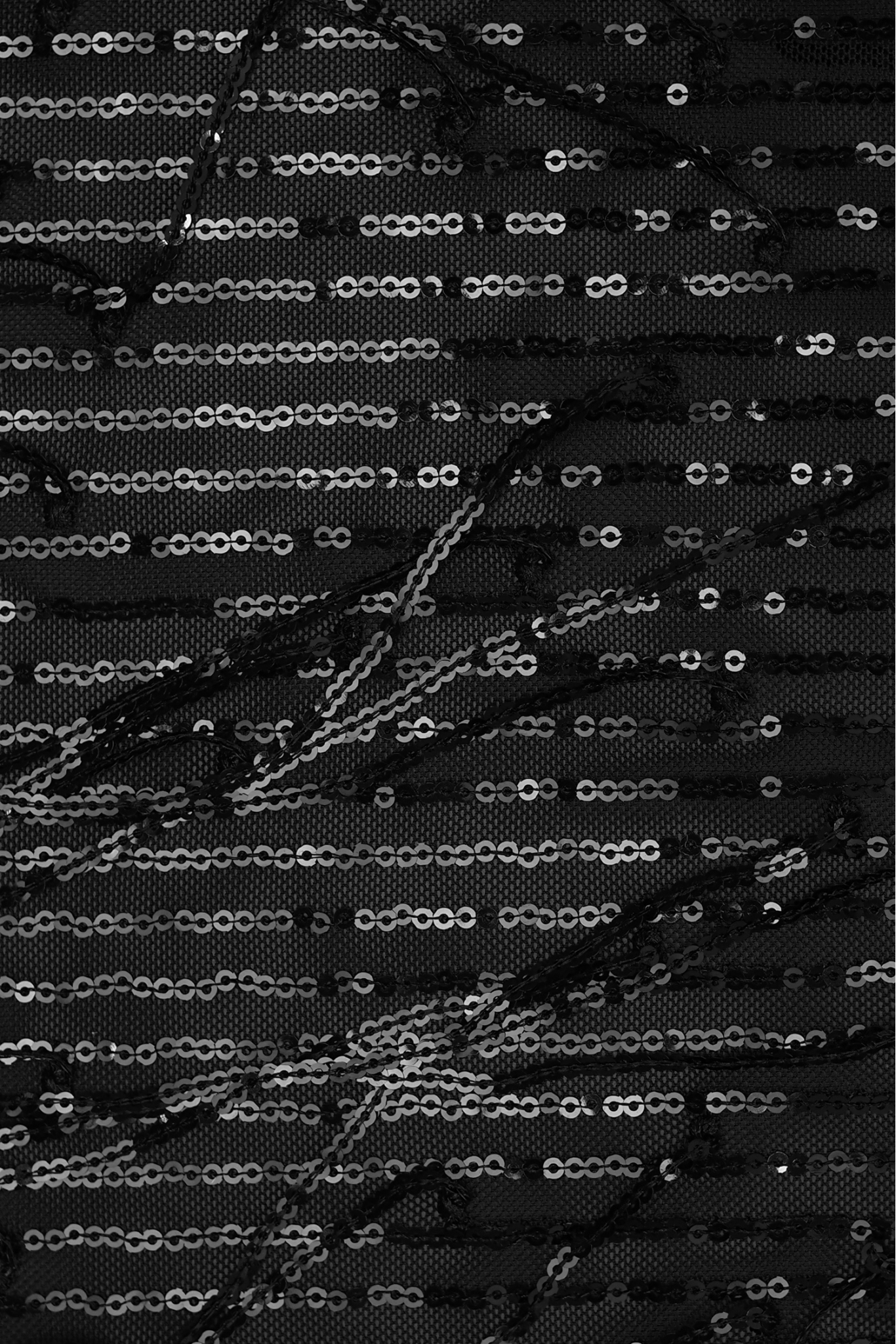 Tulle decorated with sequins and fringes IT4004877