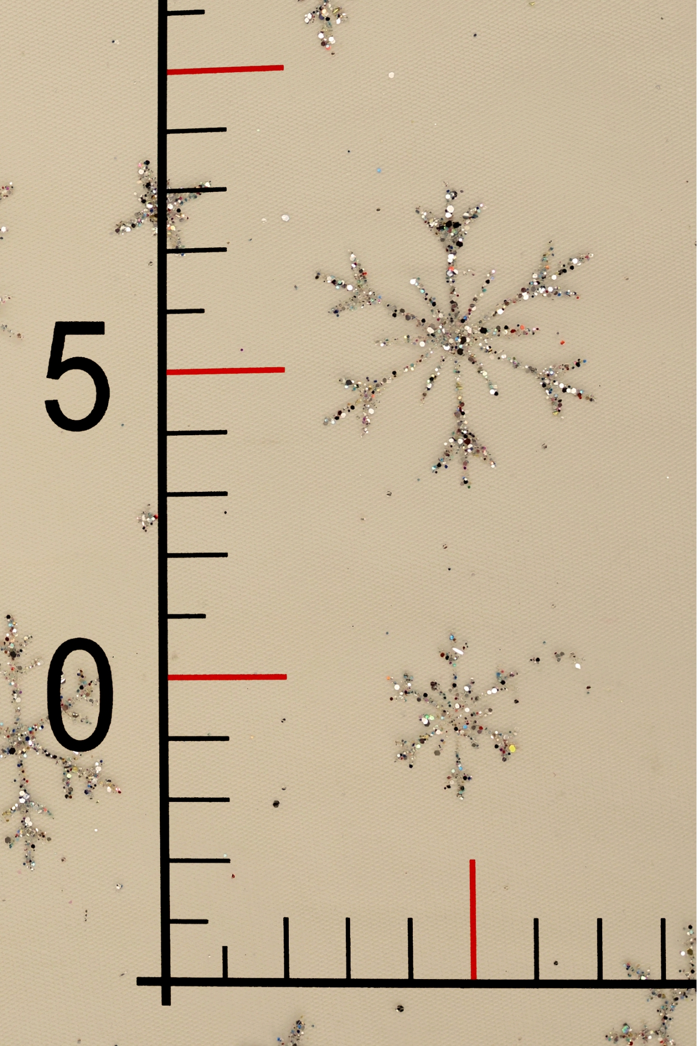 Glitter Snowflakes Tulle SKYRT0020