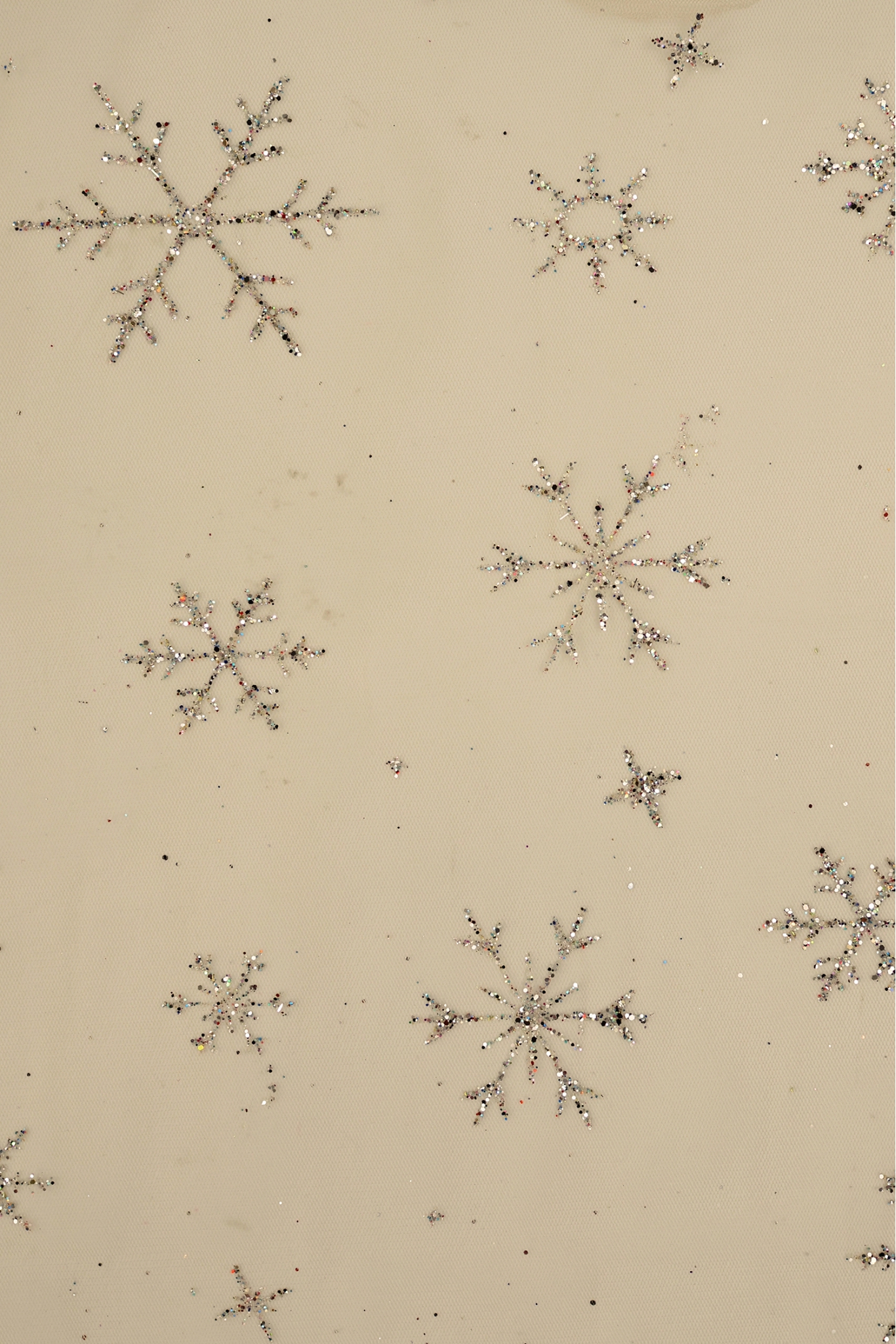 Glitter Snowflakes Tulle SKYRT0020
