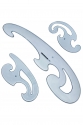 Curves set - 3 pcs