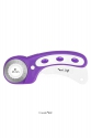 Rotary cutter 45mm, purple, with 5 pcs replacement blades TEXI4106