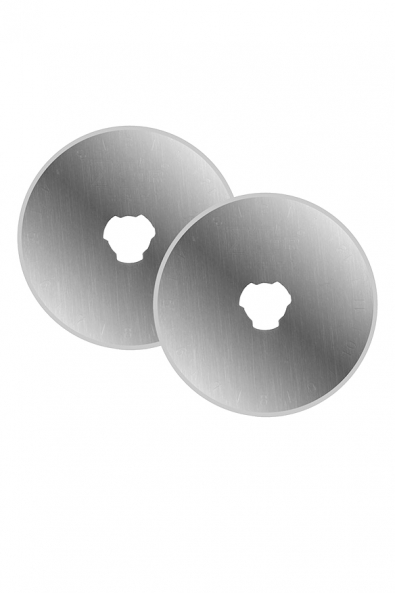 Rotary cutter blade 28 mm, straight, 2 pcs.