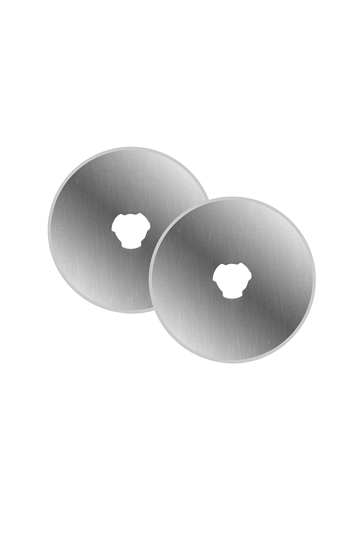 Ersatzmesser eines Rollschneiders, 28 mm, gerade, 2 Stück