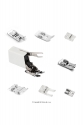 Presser foot set for house sewing machine, 8 pcs.