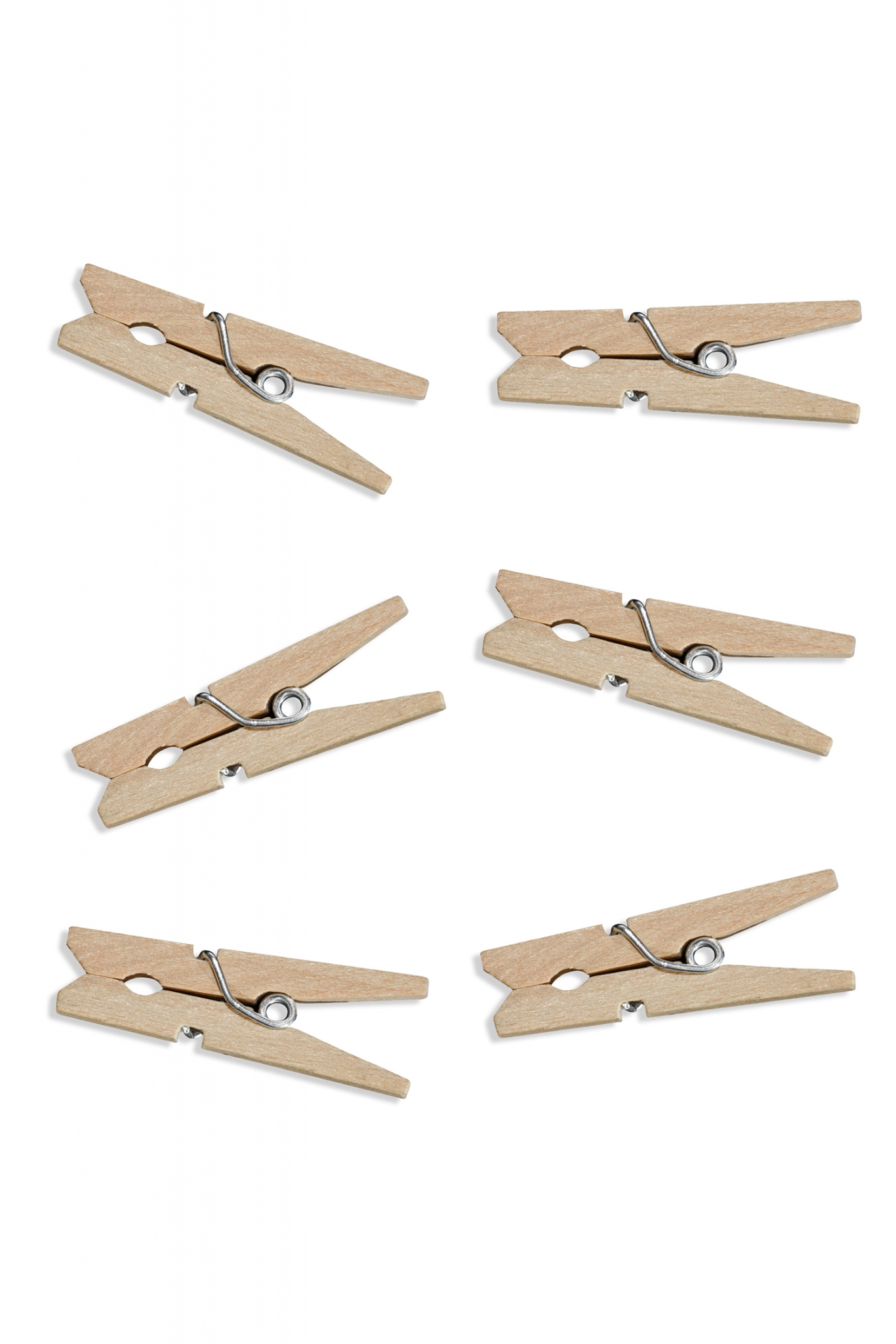 Wooden clips