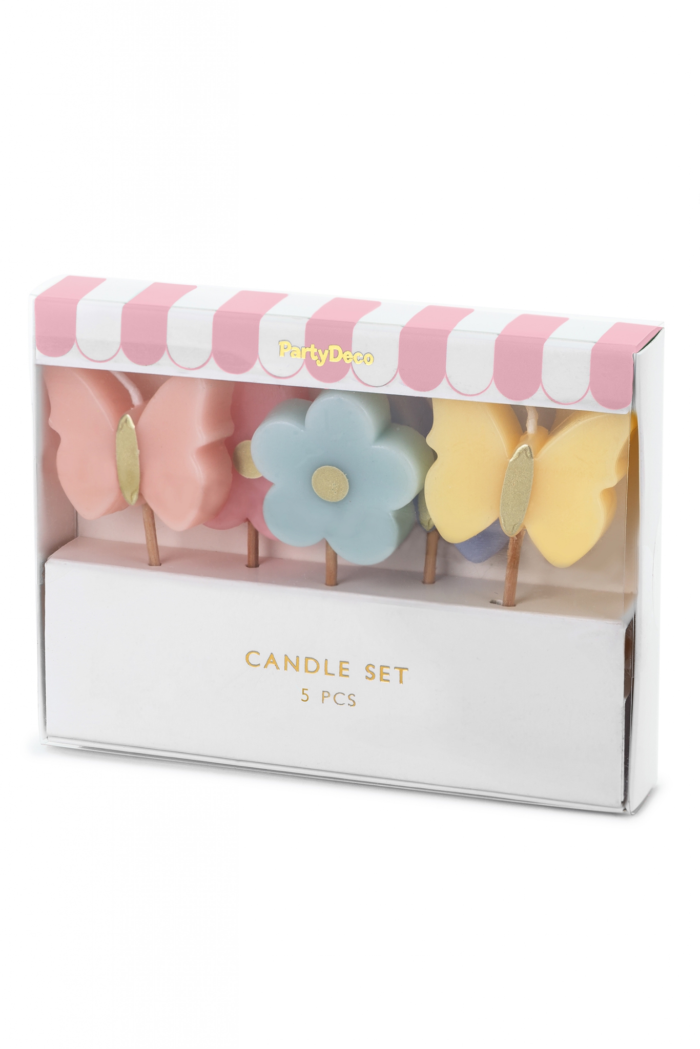 Birthday candles Butterflies