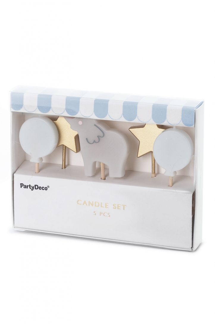 Świeczki urodzinowe Słonik