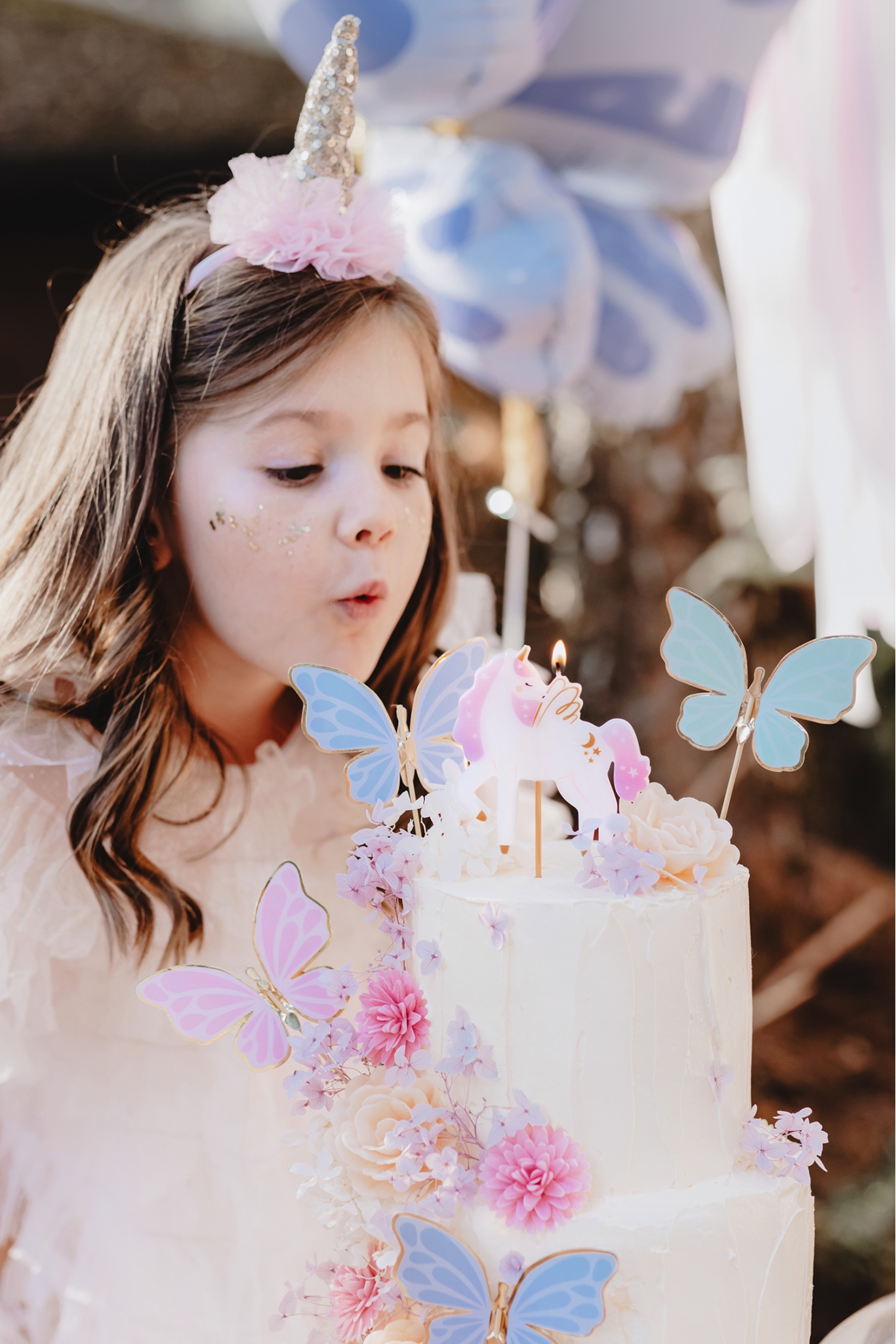 Birthday candle Unicorn