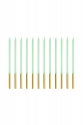 Plain birthday candles 14 cm