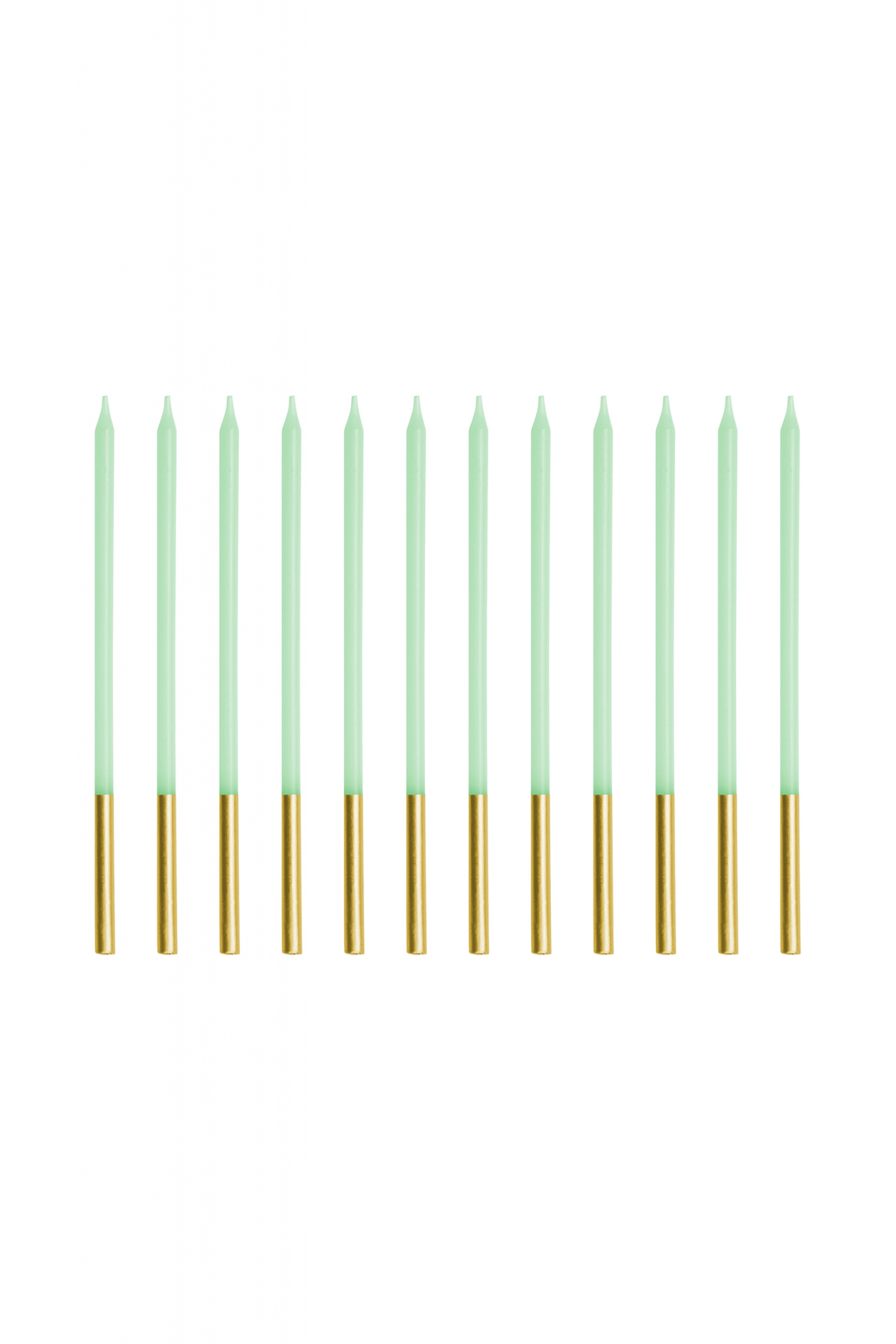 Plain birthday candles 14 cm