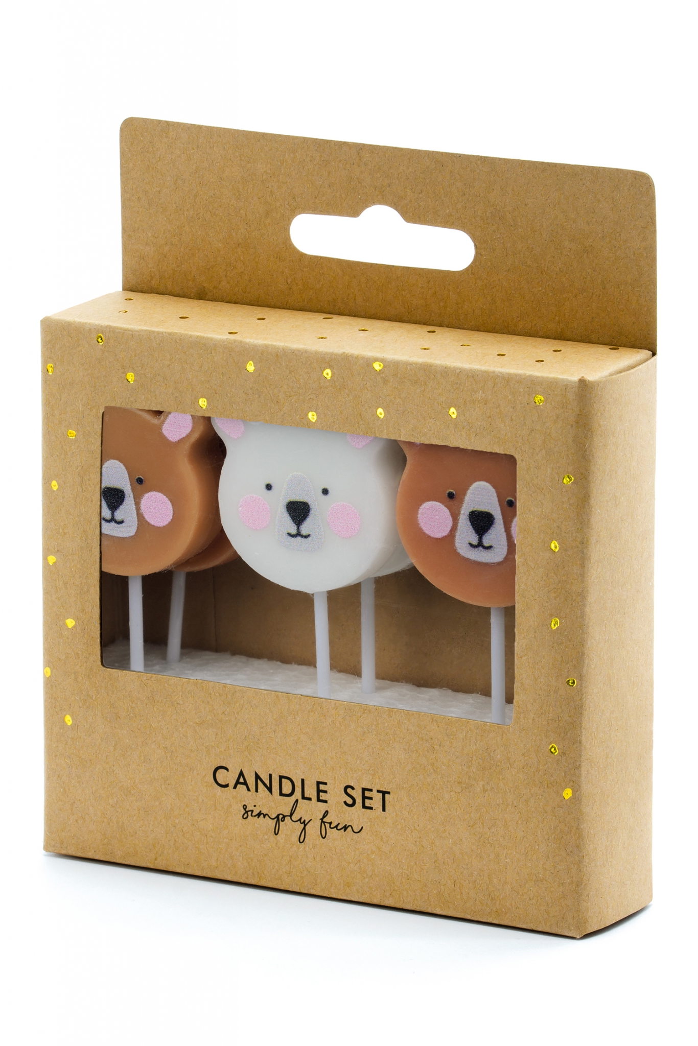 Birthday candles Bear