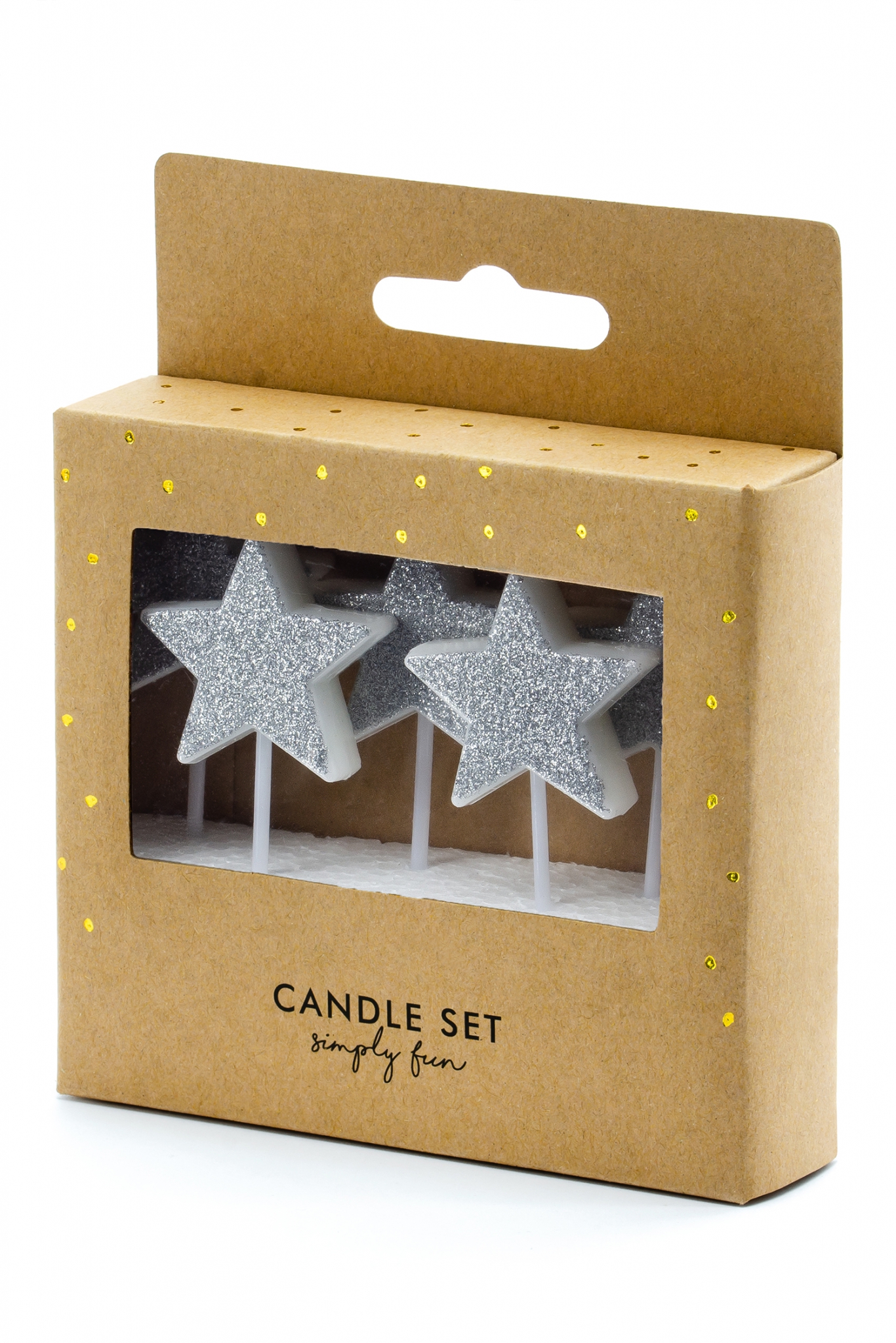 Birthday candles Stars