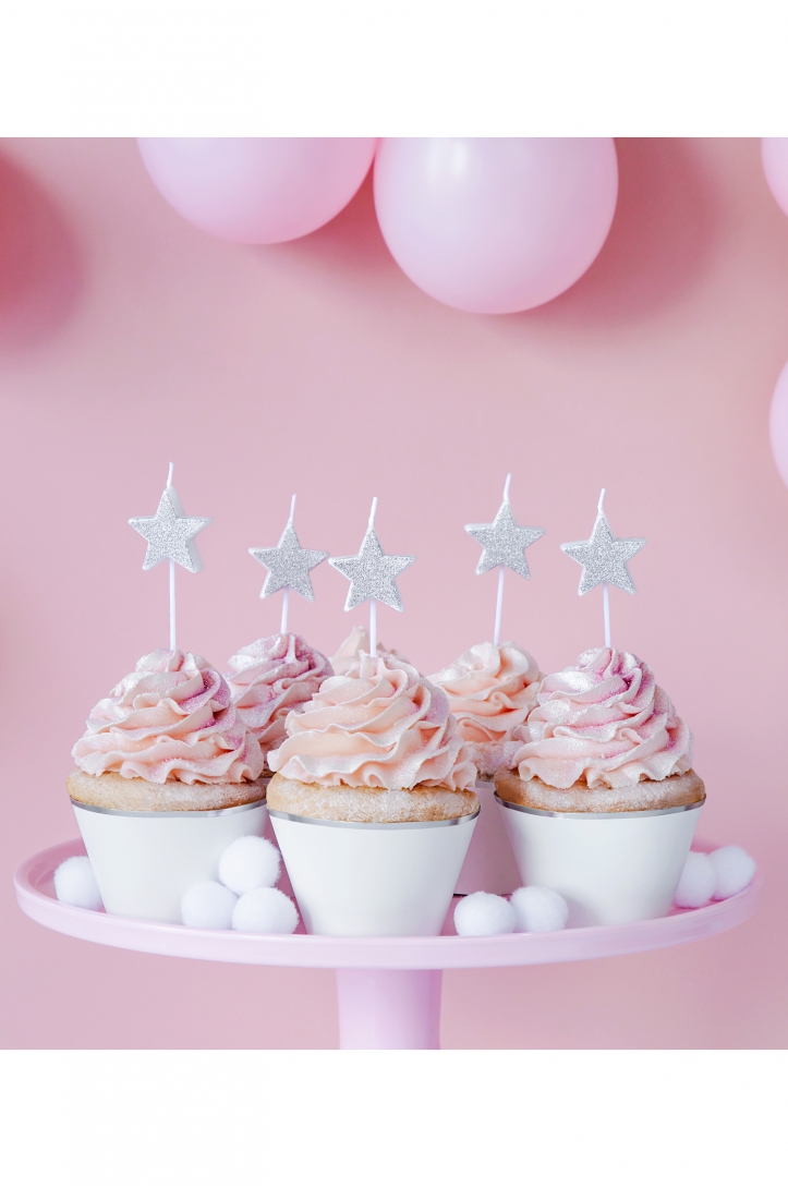 Birthday candles Stars