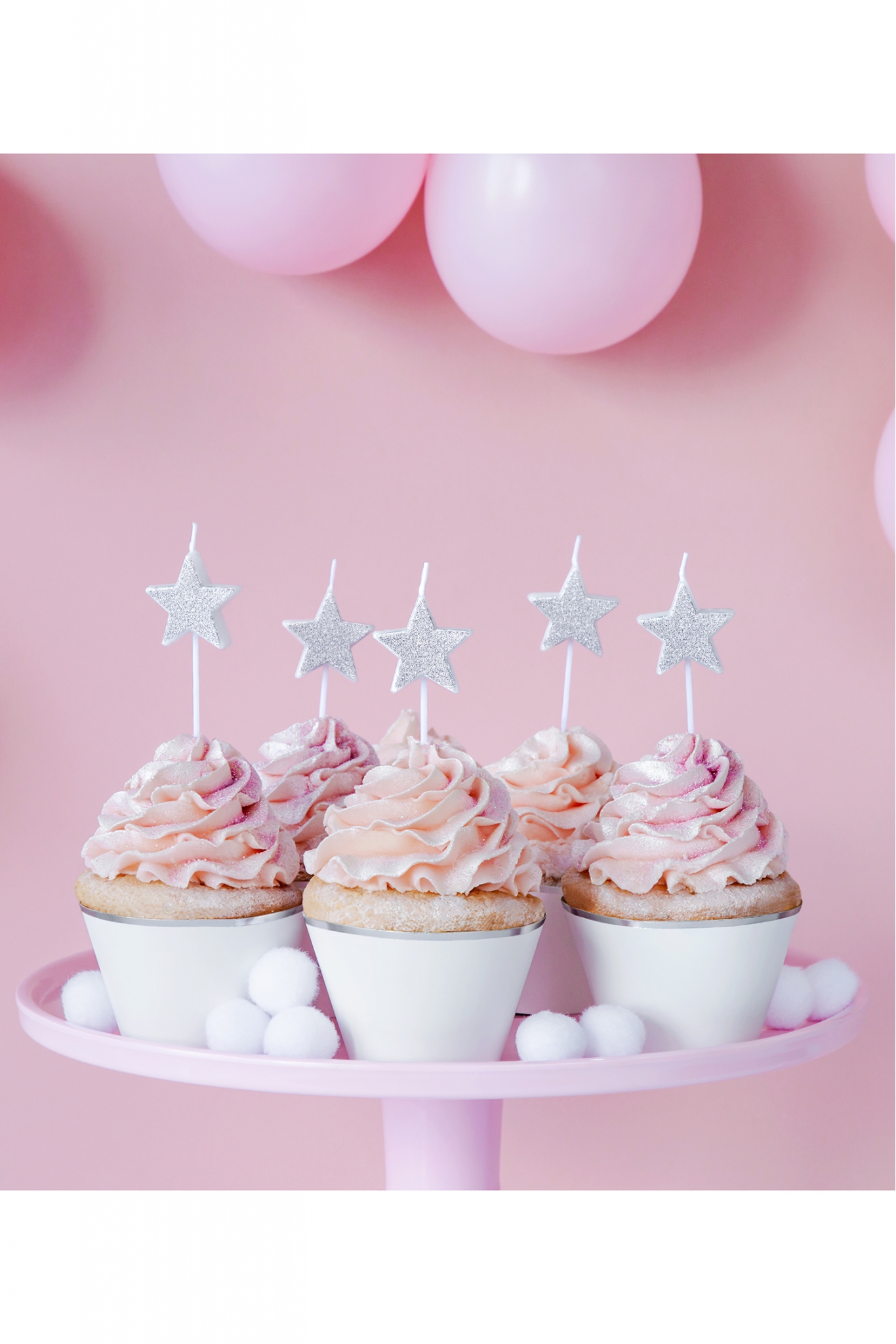 Birthday candles Stars