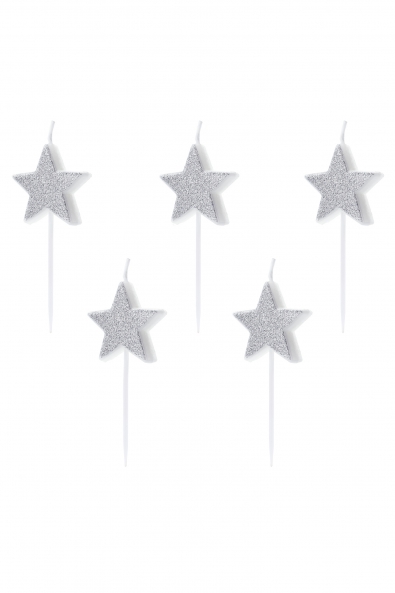 Birthday candles Stars