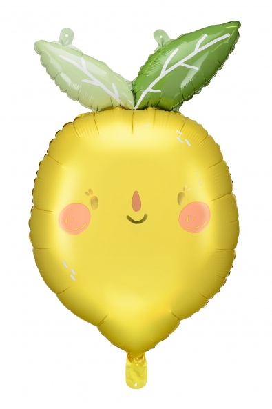 Folienballon Zitrone