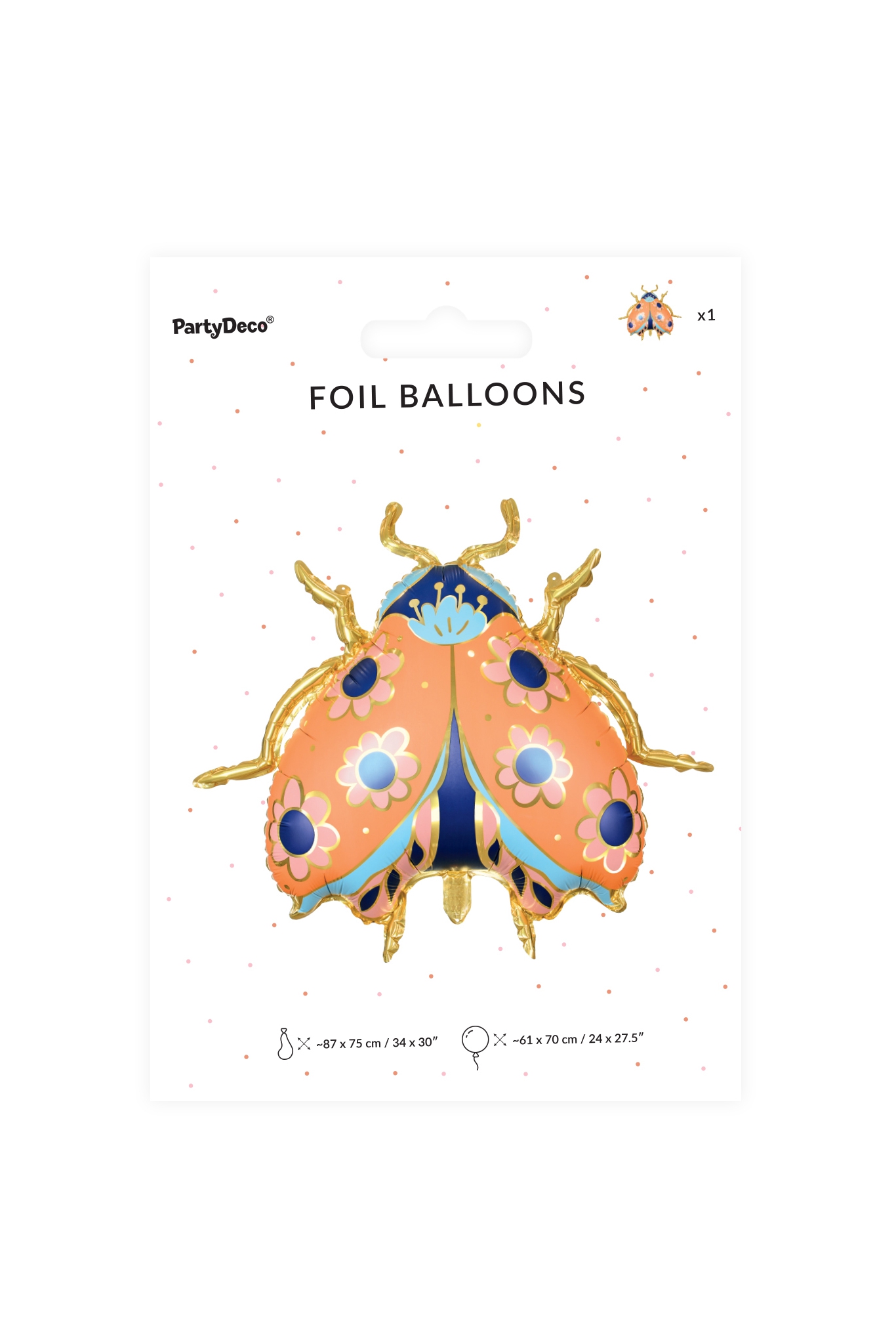 Foil balloon Ladybug