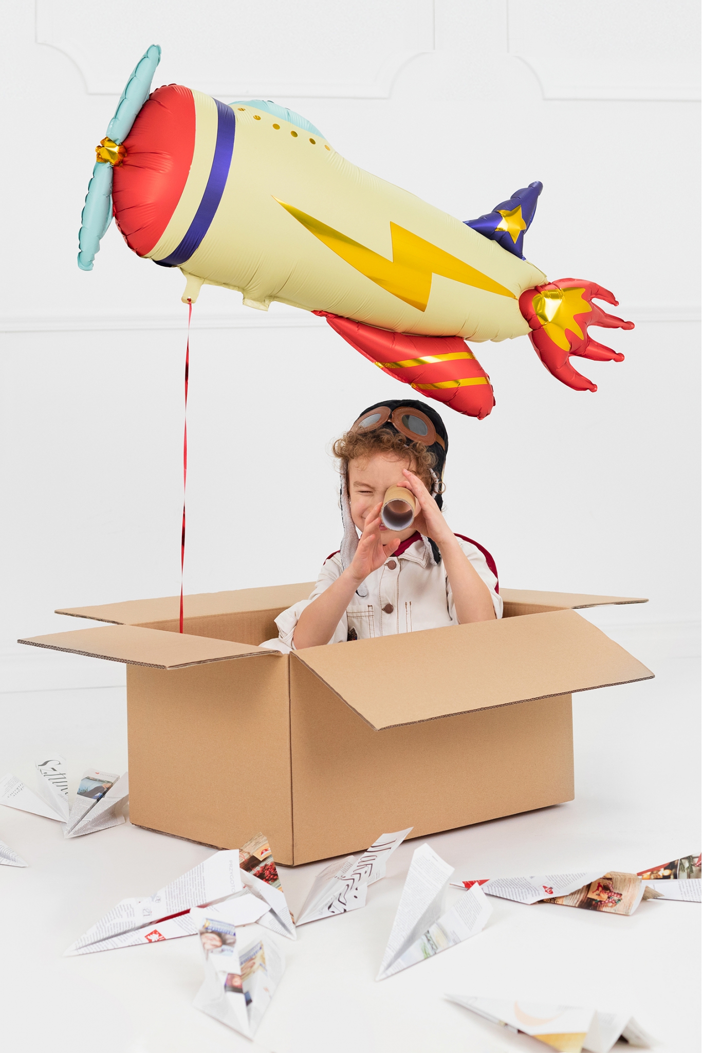 Balon foliowy Samolot