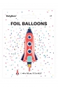 Balon foliowy Rakieta