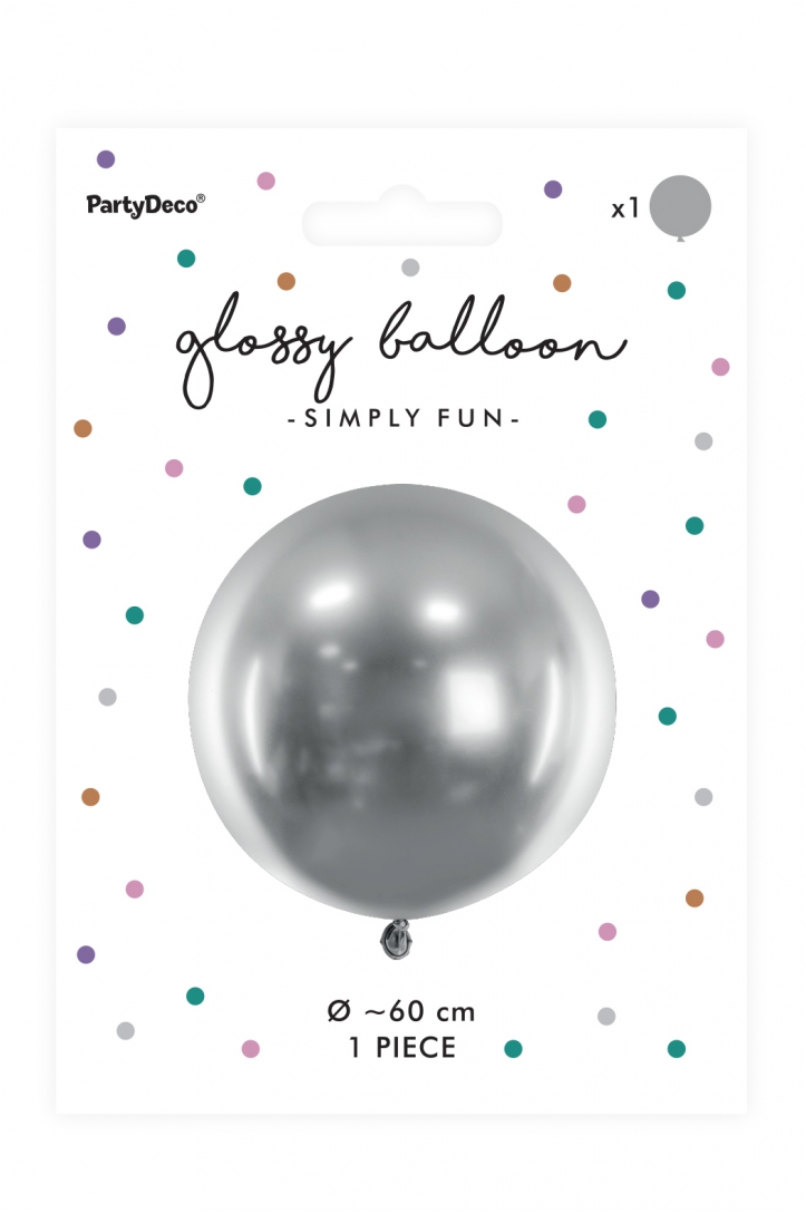 Balon okrągły Glossy 60cm