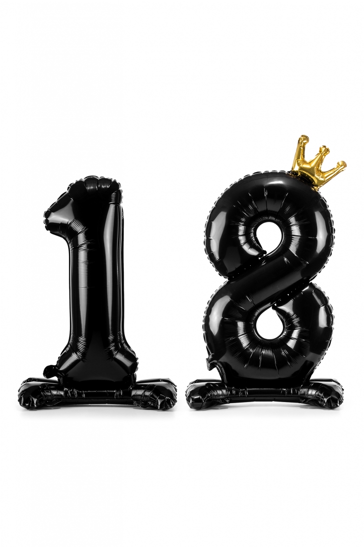 Folienballon Zahl 18