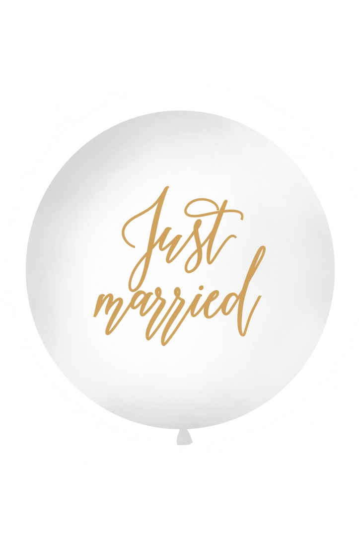 Balon Just married