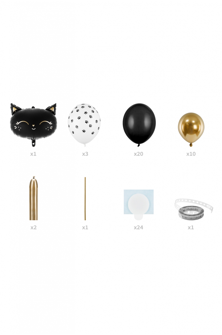 Balloon bouquet Kitten Pink