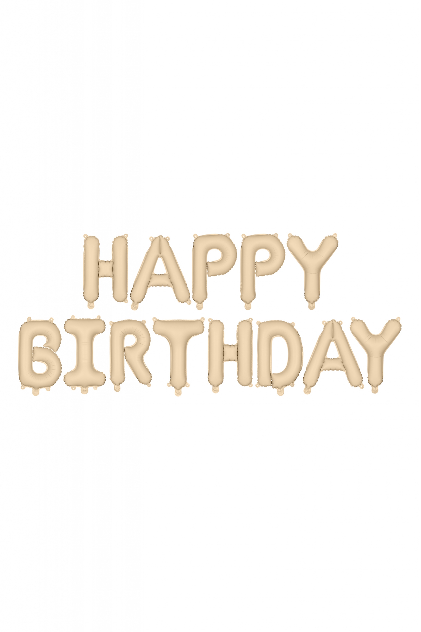 Balon foliowy Happy Birthday matowy