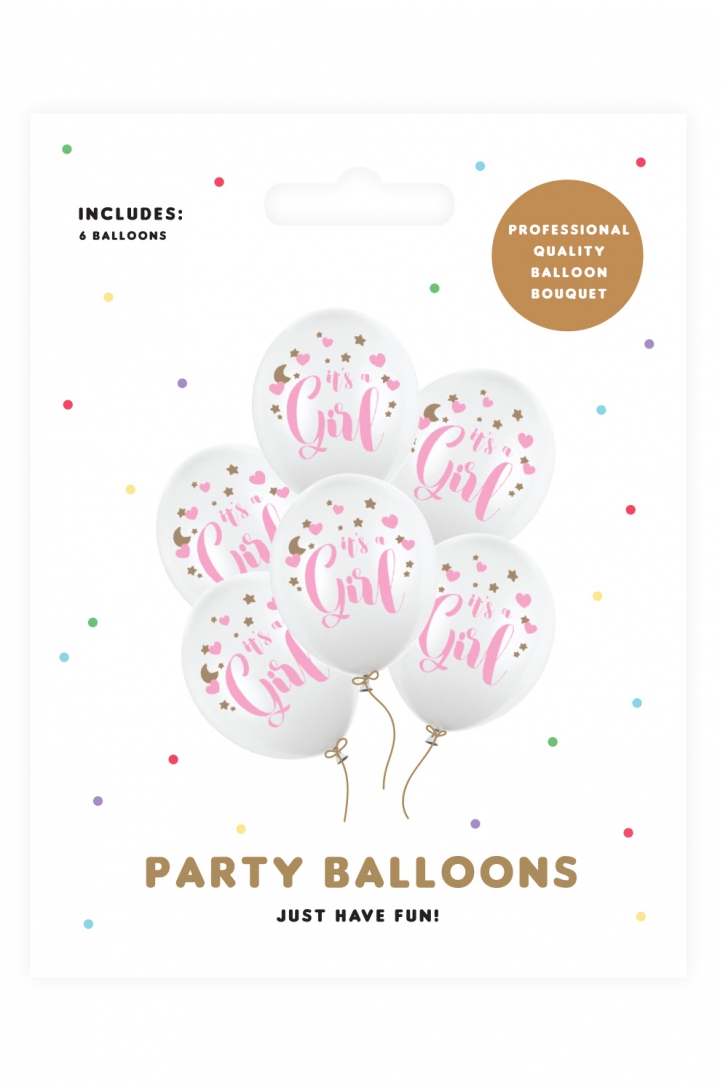 Balloons 30 cm "It's a girl"