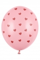 Balony Serca Pastel