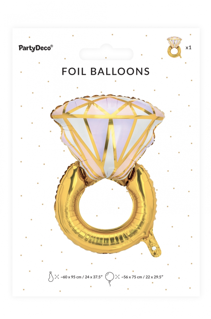Balon foliowy Pierścionek