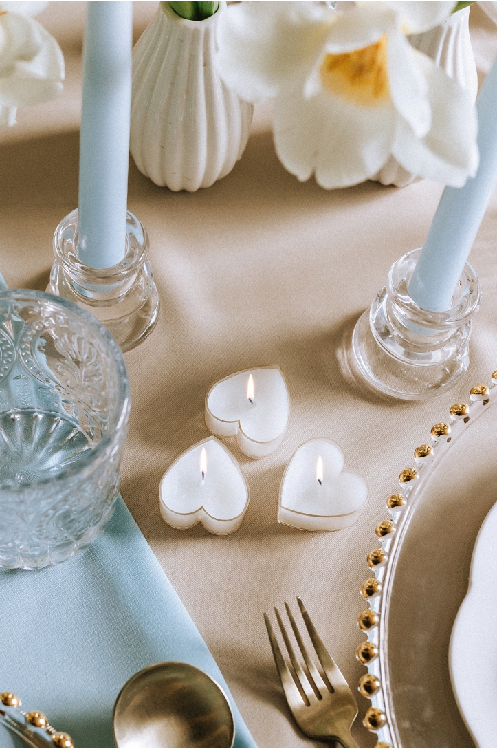 Heart Candles