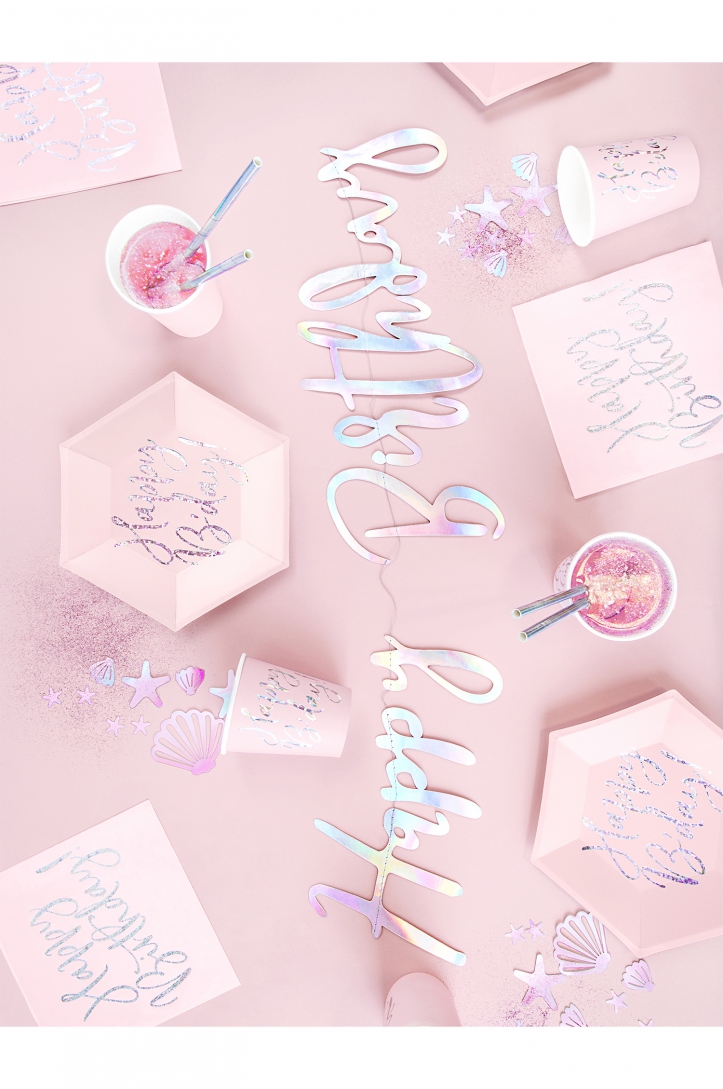 Pappteller "Happy B'day!"