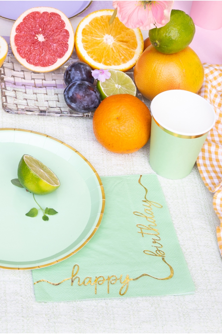 Napkins Happy Birthday Mix