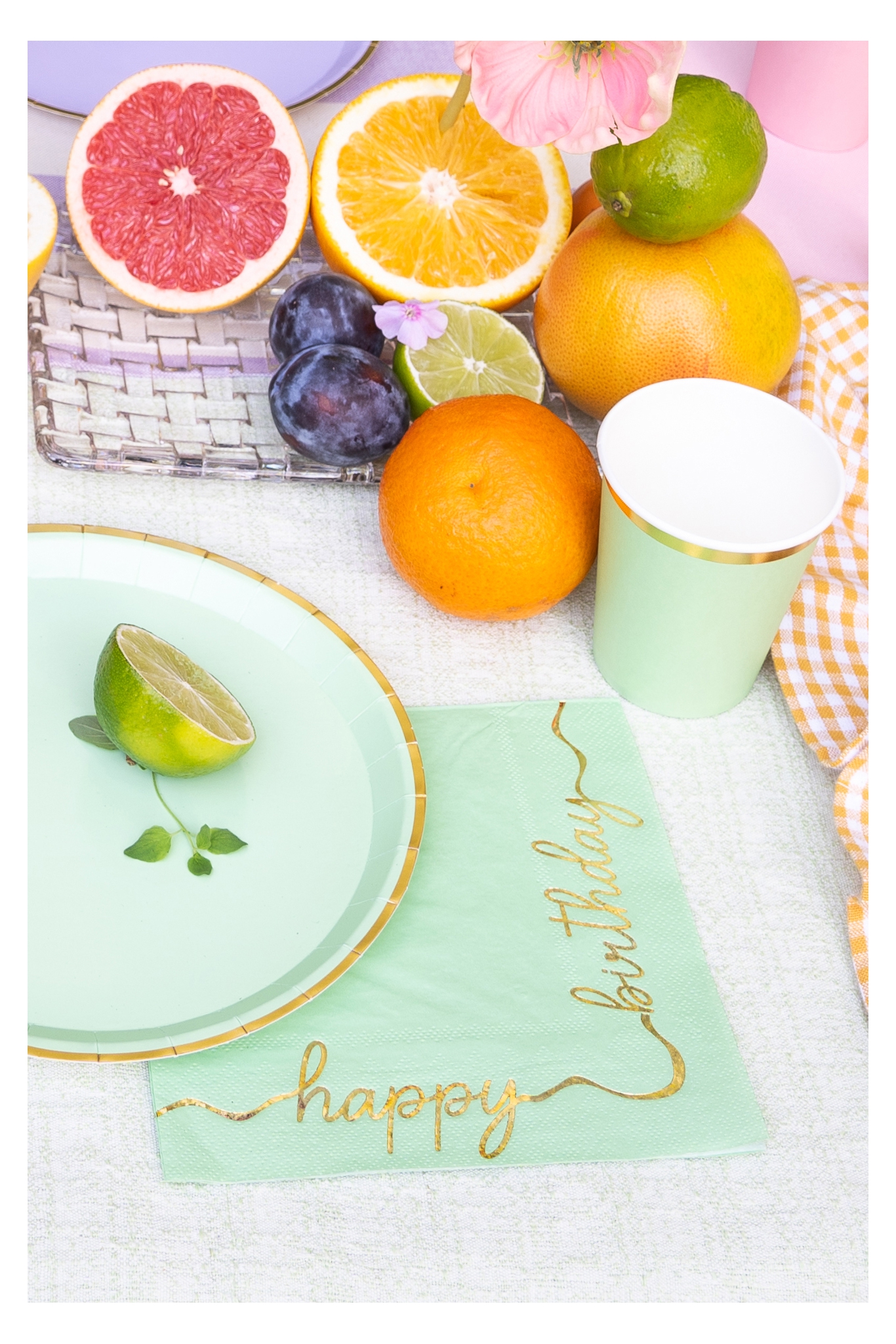 Napkins Happy Birthday Mix