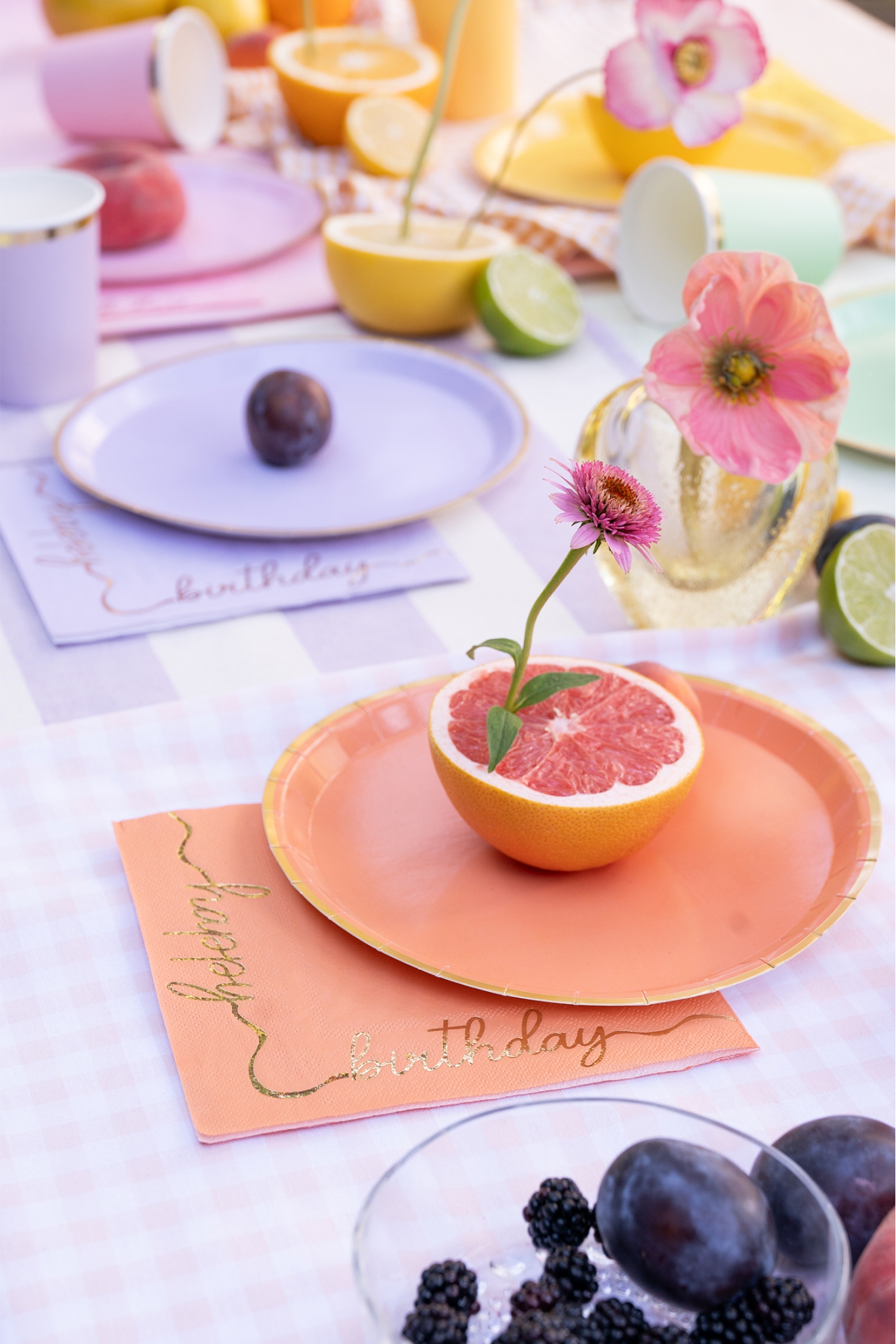 Napkins Happy Birthday Mix