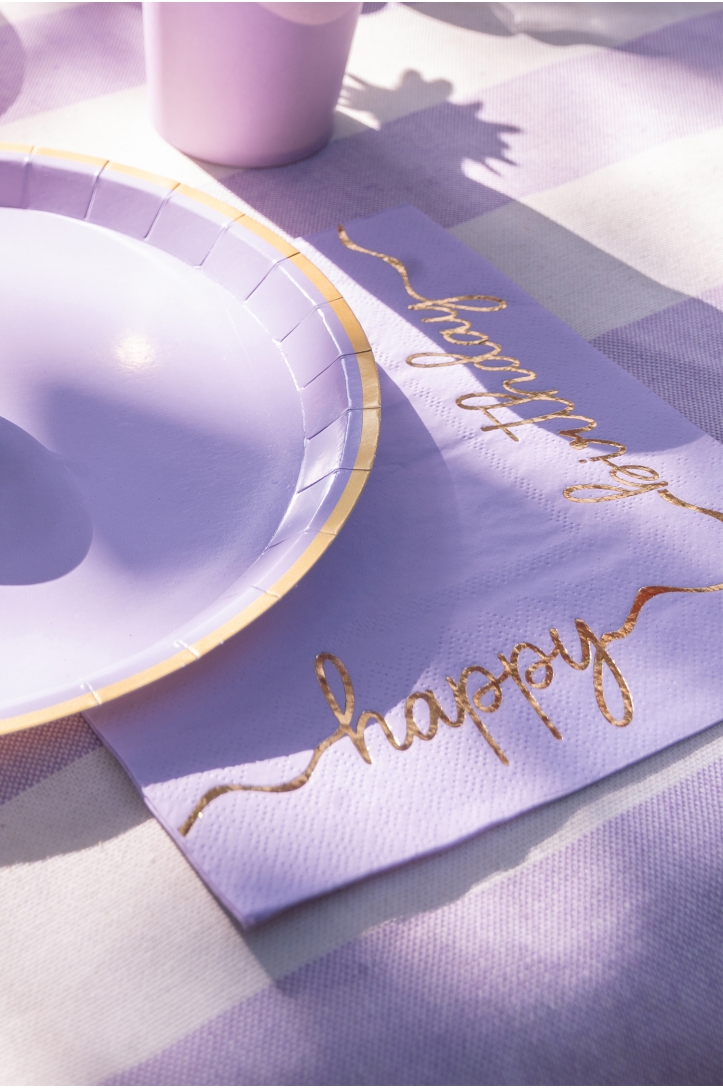 Napkins Happy Birthday Mix