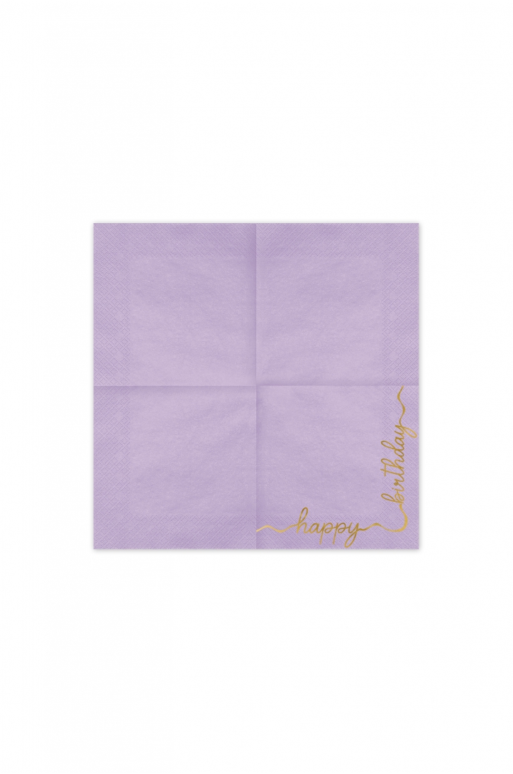 Napkins Happy Birthday Mix