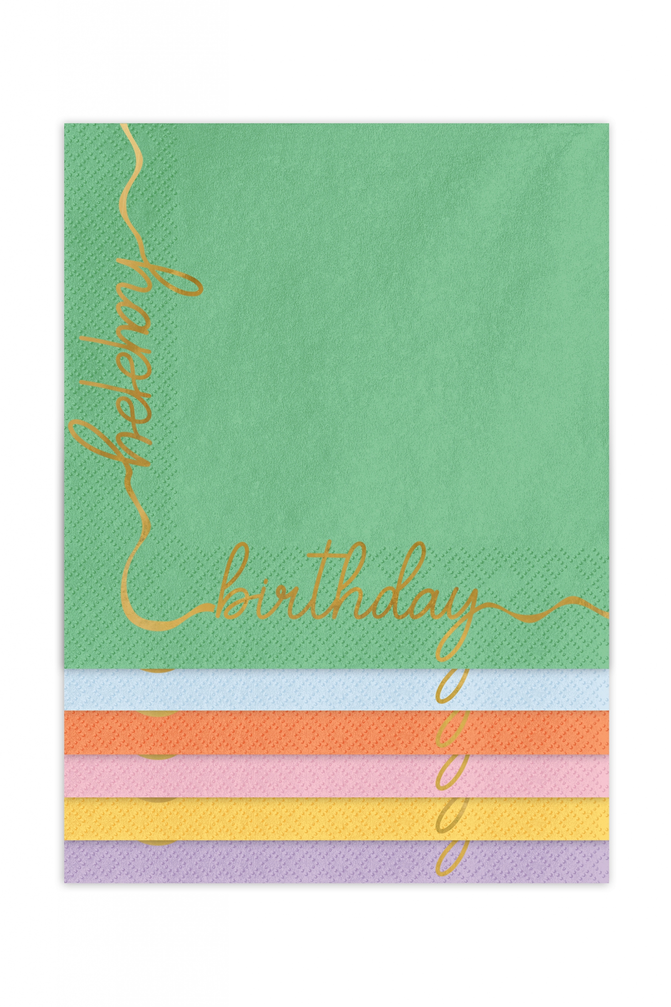 Servietten Happy Birthday Mix