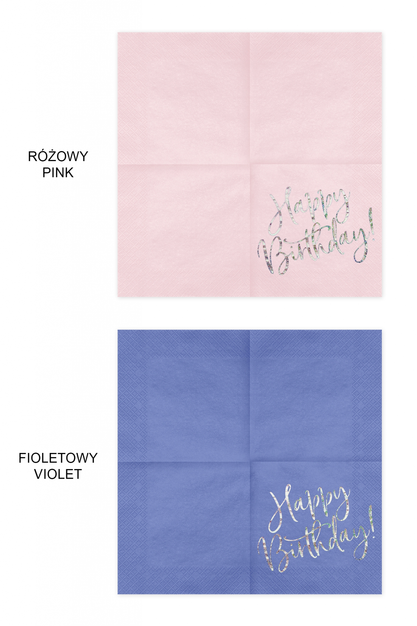 Napkins Happy Birthday