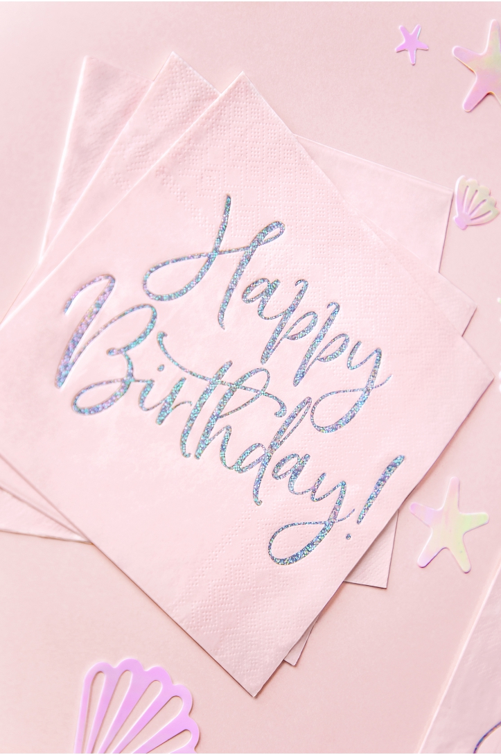 Servietten Happy Birthday